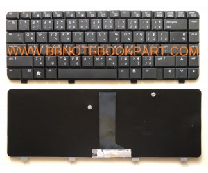 HP Compaq Keyboard คีย์บอร์ด HP 500 510 520 ภาษาไทย อังกฤษ  (รบกวนแกะเทียบสายแพ และ ตำแหน่งน็อตก่อนสั่งซื้อนะครับ)